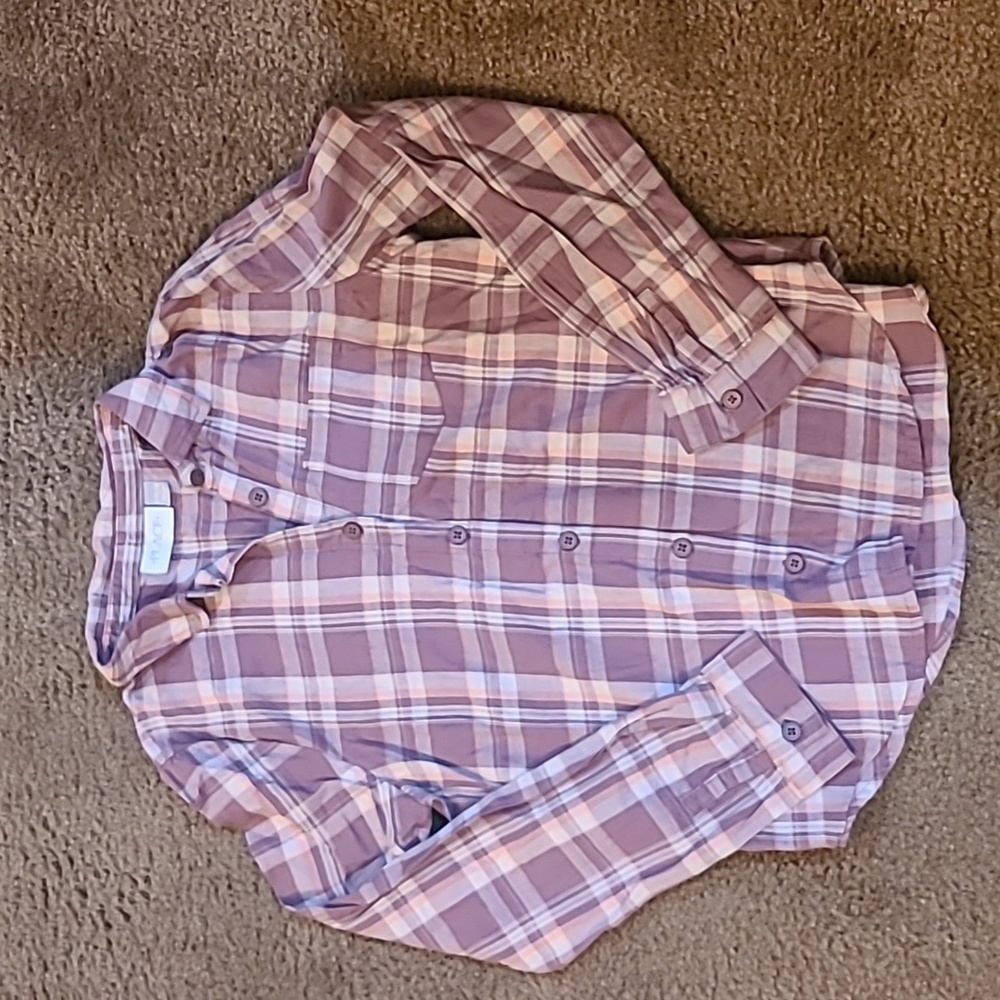 Plaid PLACE top